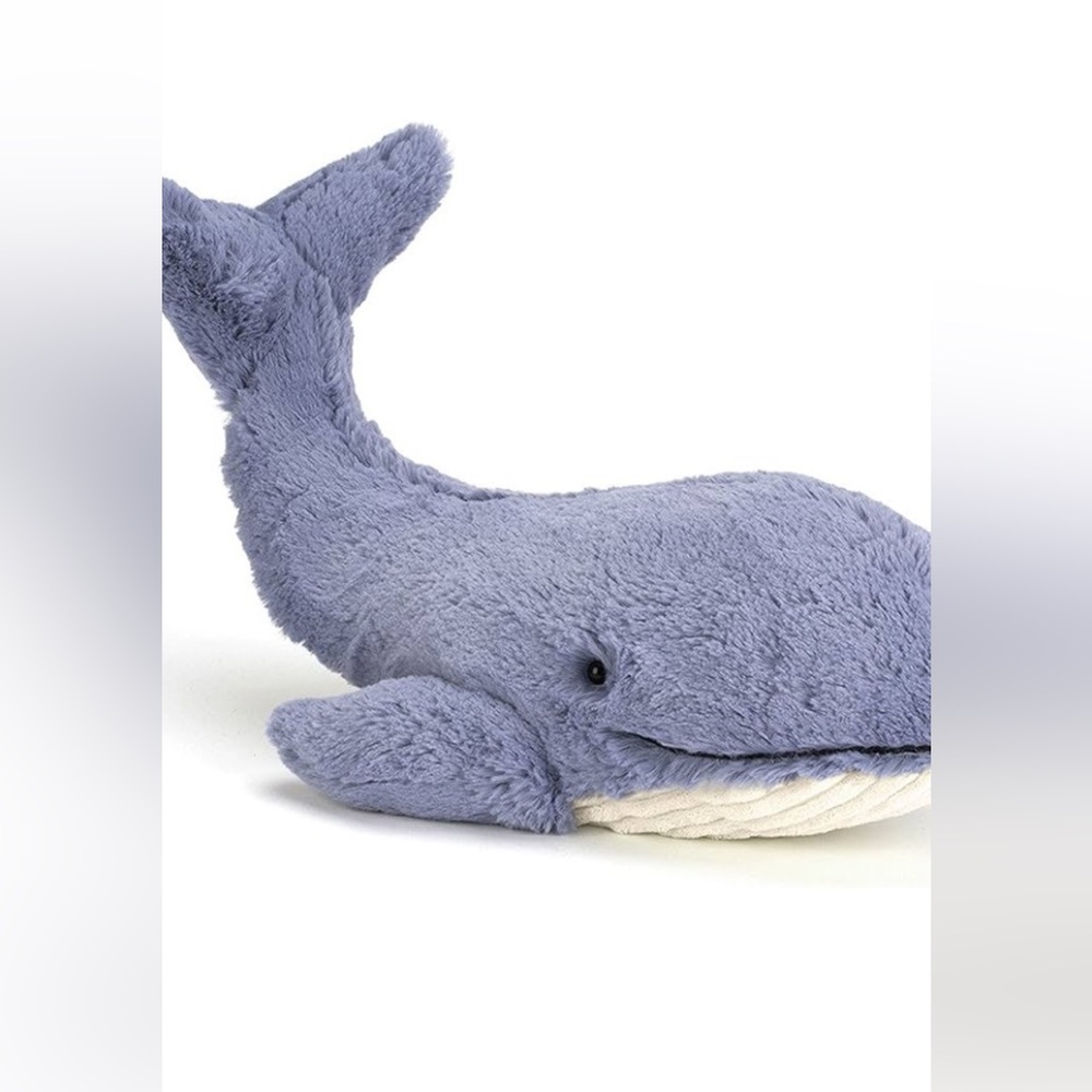Jellycat Wilbur Whale Plush - RARE AND RETIRED